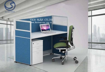 Vách ngăn bàn làm việc nỉ 1 nhân viên